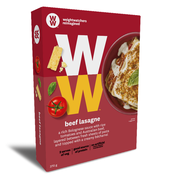 Weight Watchers Beef Lasagne 370g – Foodservice | Patties Food Group