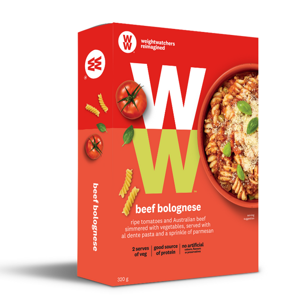 Weight Watchers Beef Bolognese 320g Foodservice Patties Food Group