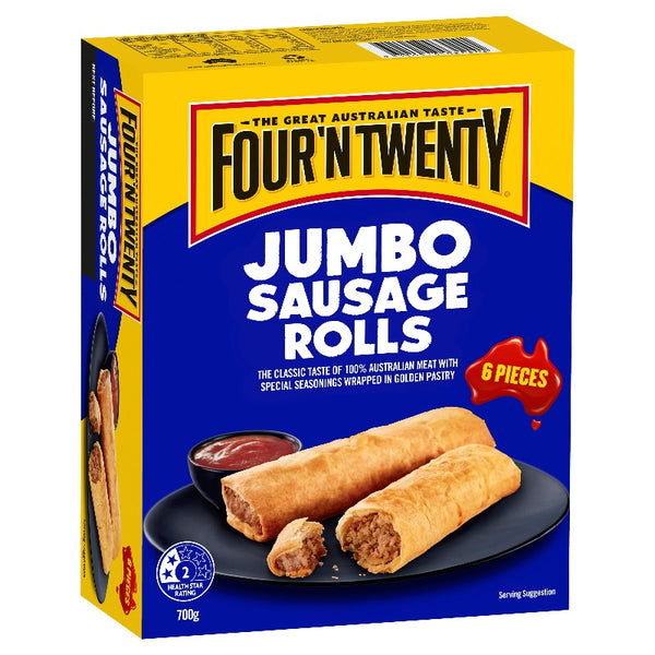 Four'N Twenty Jumbo Sausage Roll Patties Foods