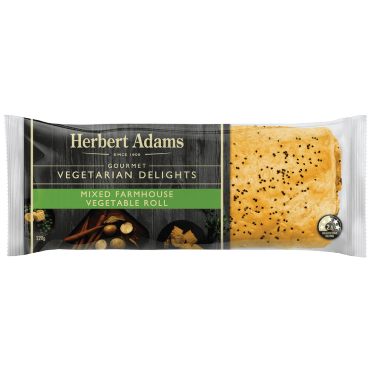 Herbert Adams Mixed Farmhouse Vegetable Roll