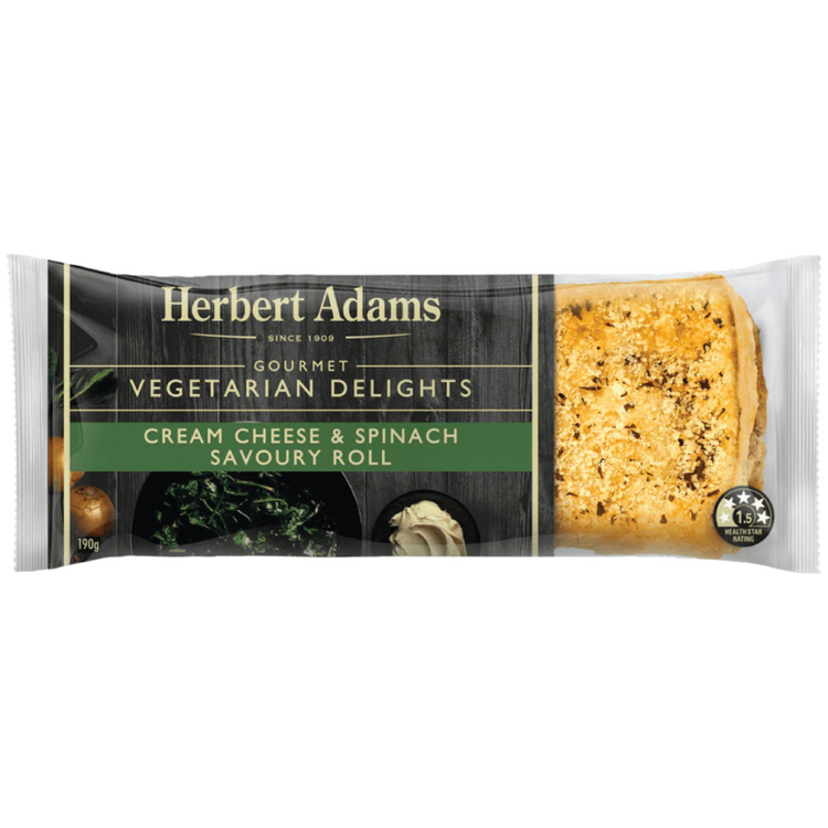 Herbert Adams Cheese & Spinach Roll