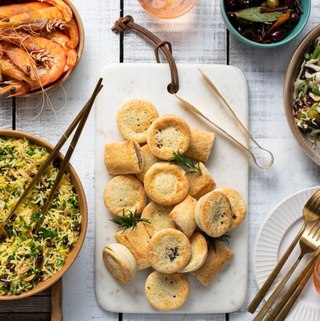 Patties Mini Party Pies with Jewelled Rice Salad