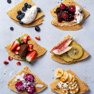 Patties Crepe Topping Ideas
