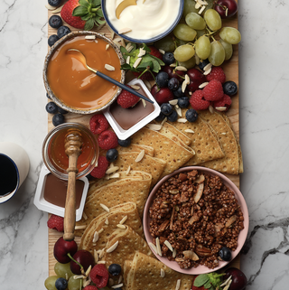 Patties Crepe Breakfast Charcuterie Board
