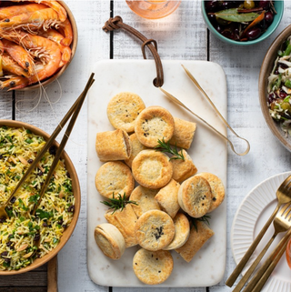 Patties Mini Party Pies with Jewelled Rice Salad