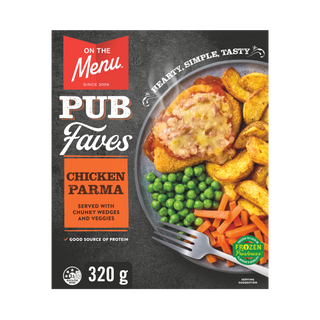 On The Menu Pub Faves Chicken Parmigiana