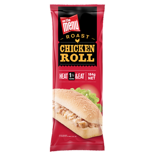 On The Menu Roast Chicken  Roll (Convenience)