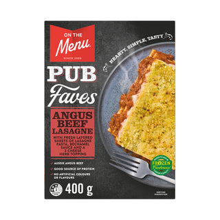 On The Menu Angus Beef Lasagne