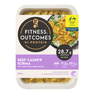 Fitness Outcomes Beef Cashew Korma