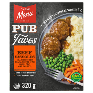 On The Menu Beef Rissoles