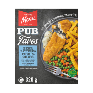 On The Menu Beer Battered Fish and Chips