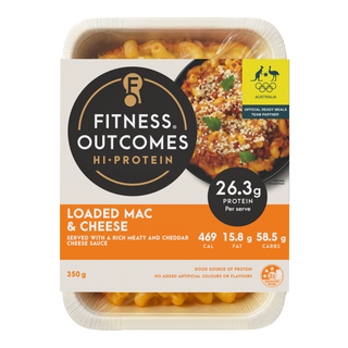 Fitness Outcomes Loaded Mac Cheese
