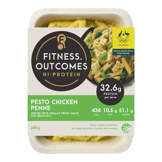 Fitness Outcomes Pesto Chicken Penne
