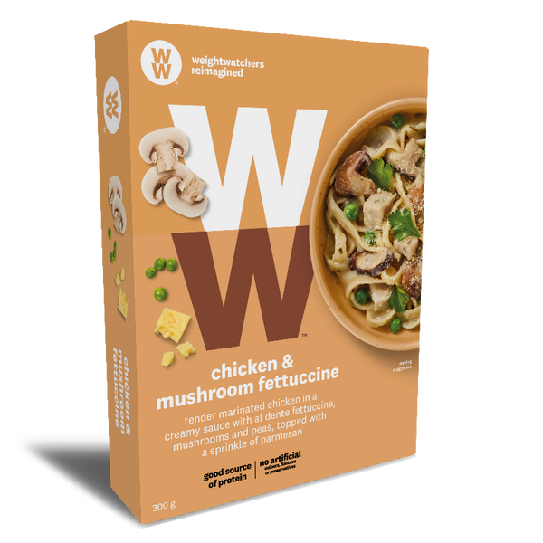 Weight Watchers Chicken & Mushroom Fettucine 300g Foodservice