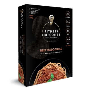 Fitness Outcomes Beef Bolognese with Wholemeal Spaghetti