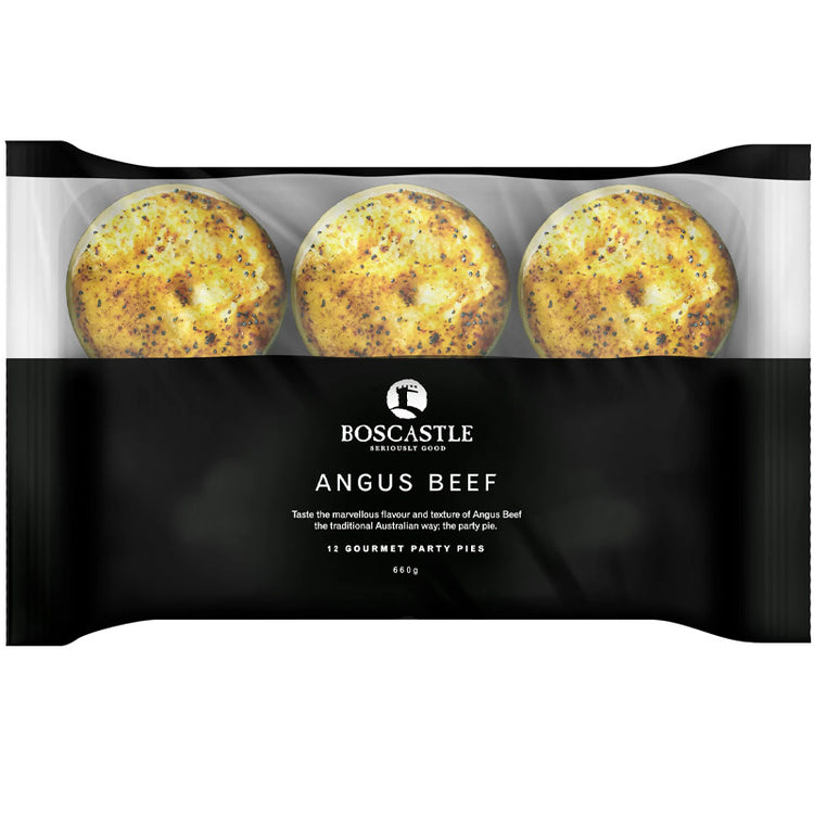 Boscastle Angus Beef Party Pies