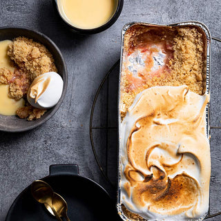 Nanna’s Rhubarb Apple Crumble